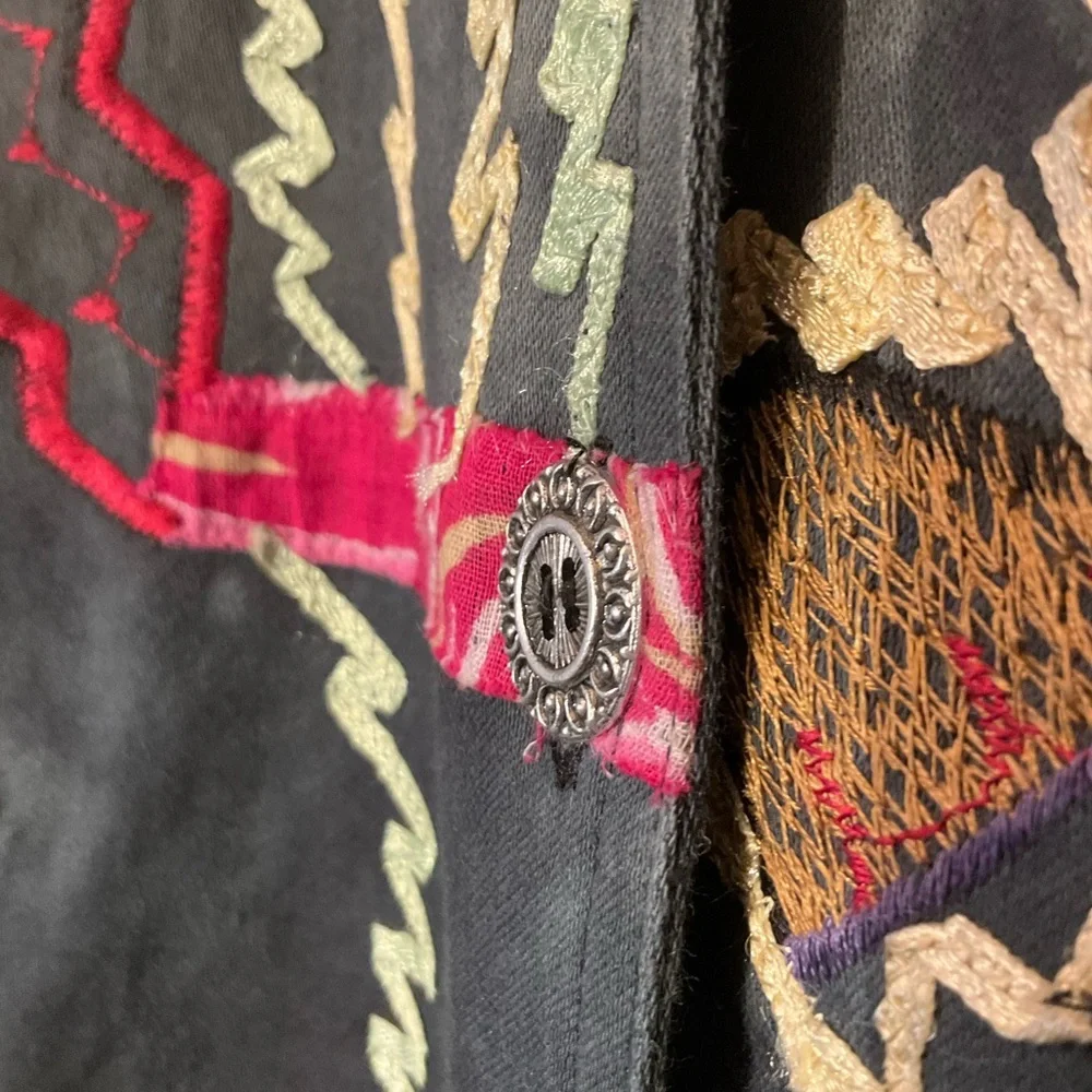 Vintage Parsley and Sage Quilt Trim Jacket - Picture 11 of 16